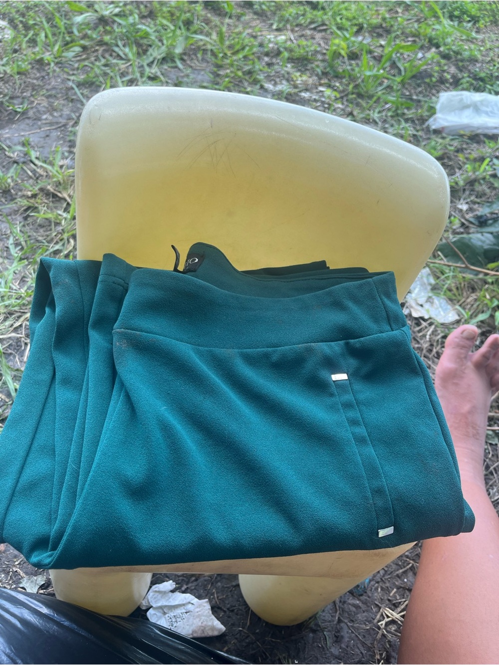 Soho Teal Soft Stretch Top